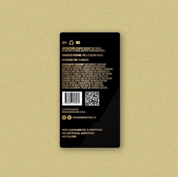 KO Blend Disposable Vape X – Black (2G) - Image 4