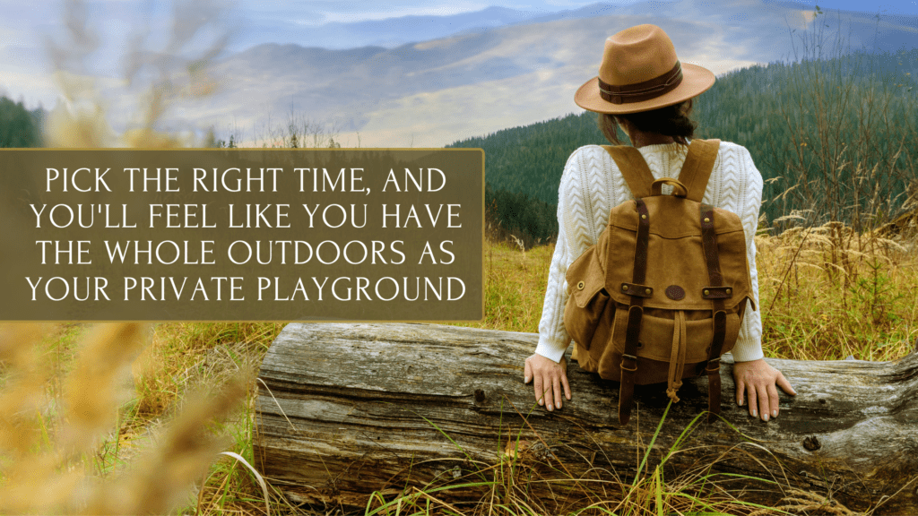beat the crowds