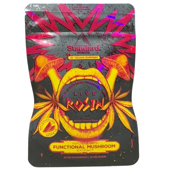 Watermelon Live Rosin Gummies (Pack of 10)